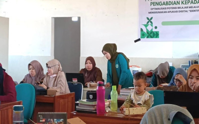 SMP NEGERI 28 SATAP SALENRANG TERPILIH SEBAGAI SEKOLAH PERTAMA UNTUK PELUNCURAN APLIKASI VAK-ZA OLEH TIM PENGABDIAN UMMA