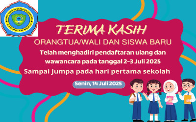 PENGUMUMAN DAFTAR NAMA CALON SISWA BARU YANG DINYATAKAN LULUS SELEKSI DAN DITERIMA DI UPTD SMPN 28 SATAP SALENRANG TAHUN AJARAN 2025/2026